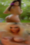 Bikini hairy pussy girl looking