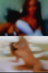 Naked woman vaginal
