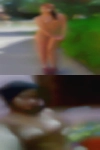 Hang naked woman